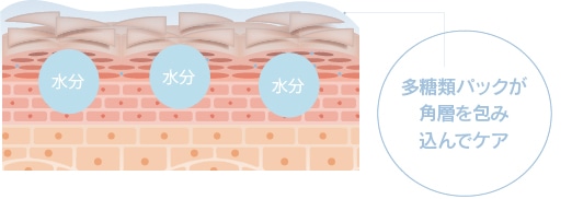 多糖類パックの役割