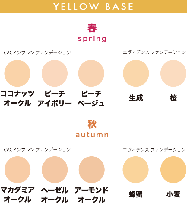 ファンデーション選びが命 春のメイクレッスン Skin Care コラム ｃａｃ公式オンラインショップ無添加化粧品の通販